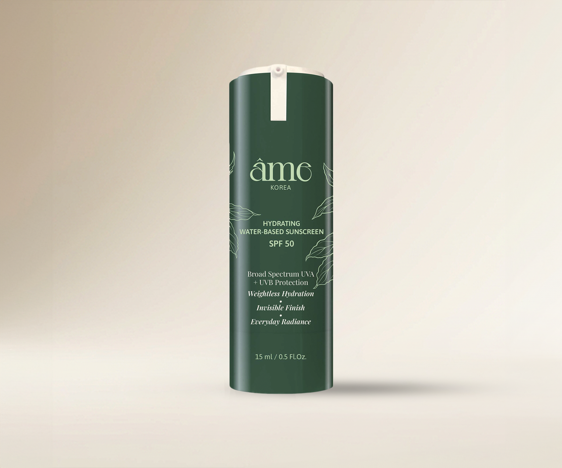 Illuminating Water-Based Sunscreen